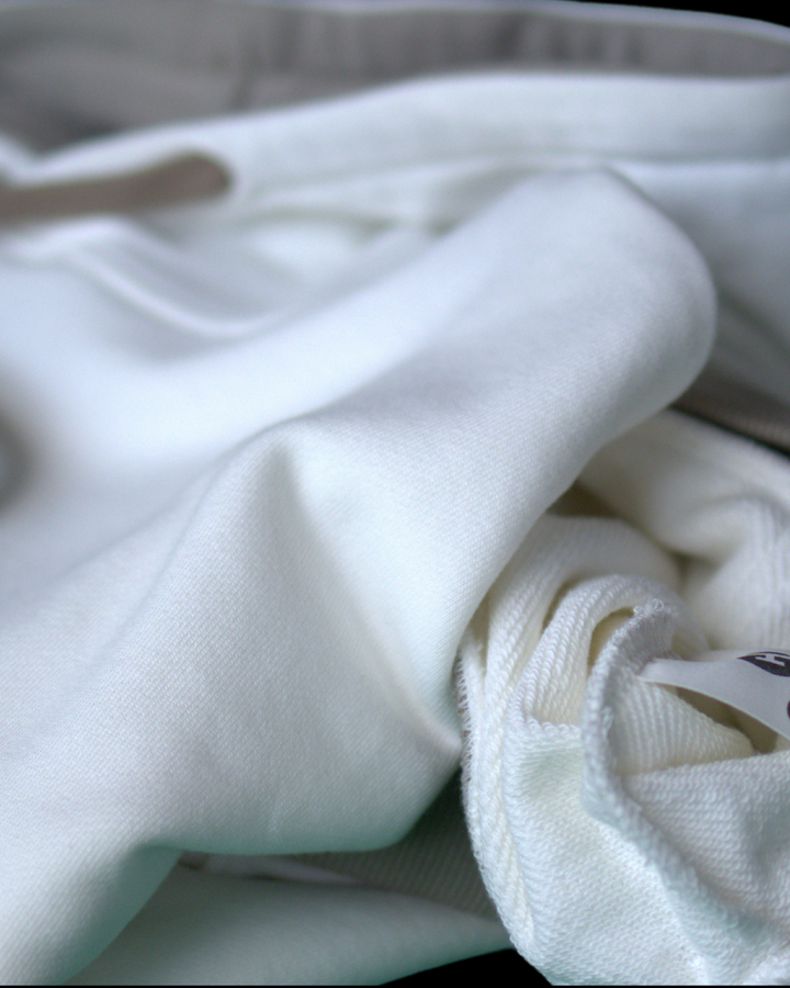 Premium White Cream Drop Shoulder Hoodie