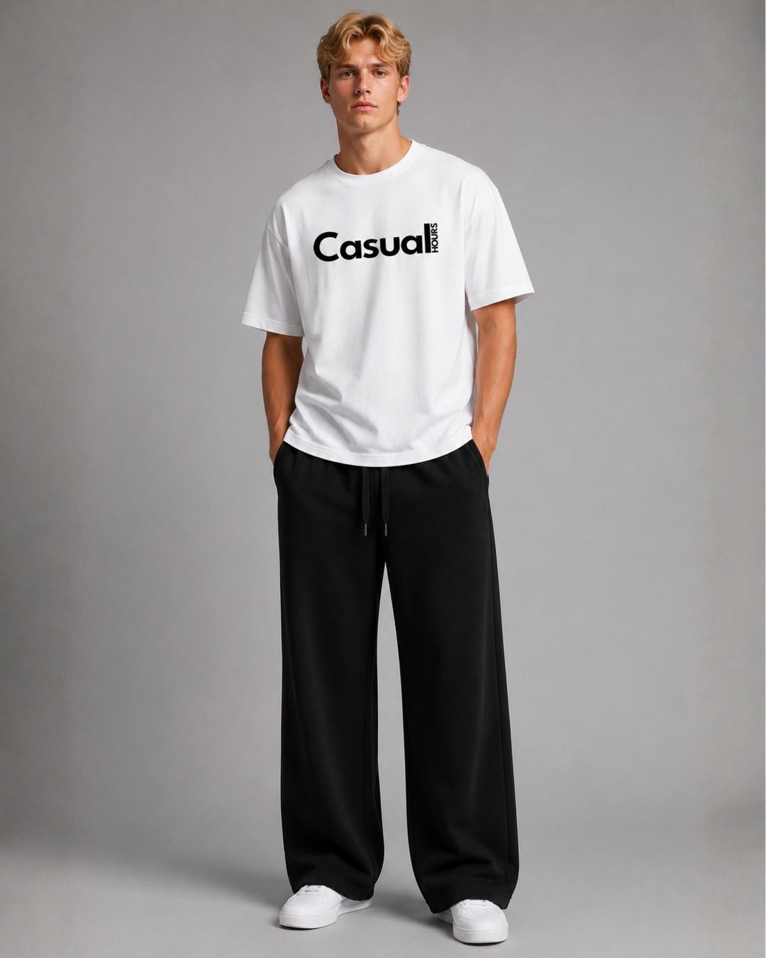 Baggy Sweatpants - Black