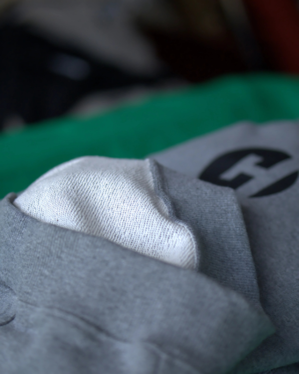 Drop Shoulder Hoodie - Charcoal Breeze