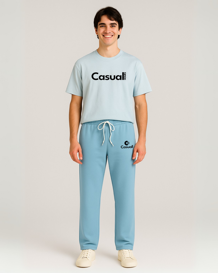 Baggy Sweatpants - Coastal Blue