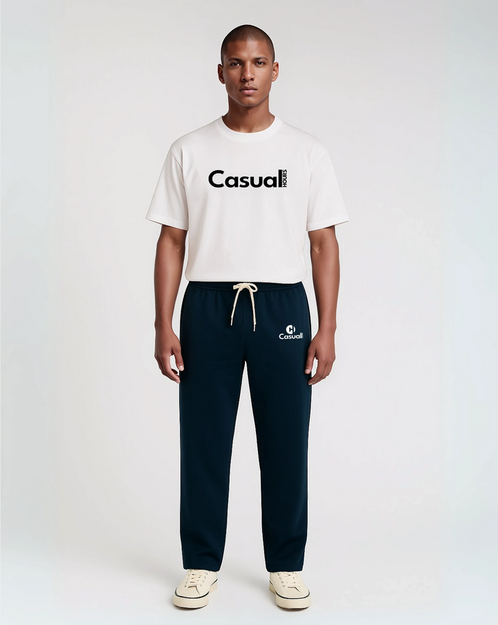 Premium Baggy Sweatpants - Navy