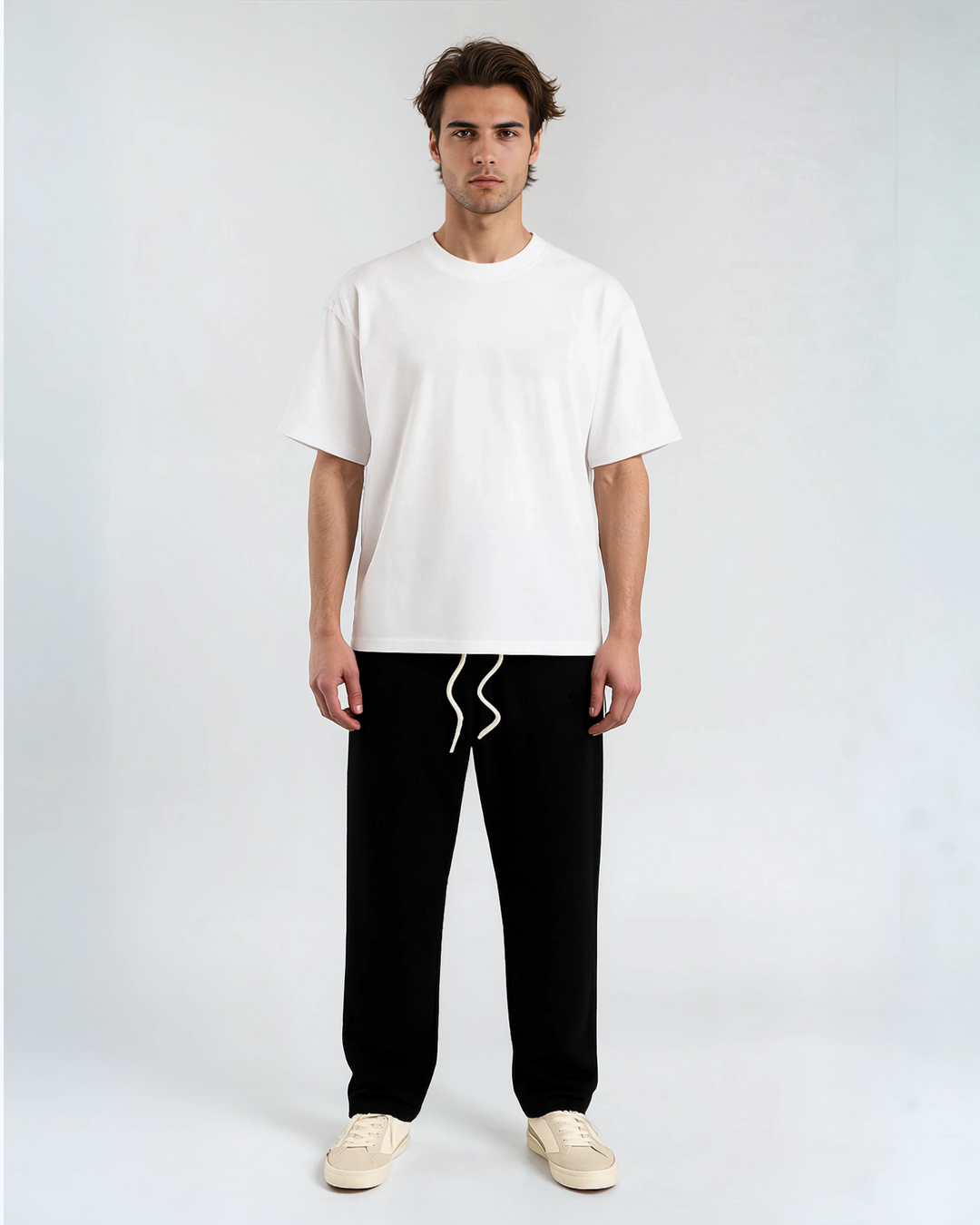 Premium Baggy Sweatpants - Black
