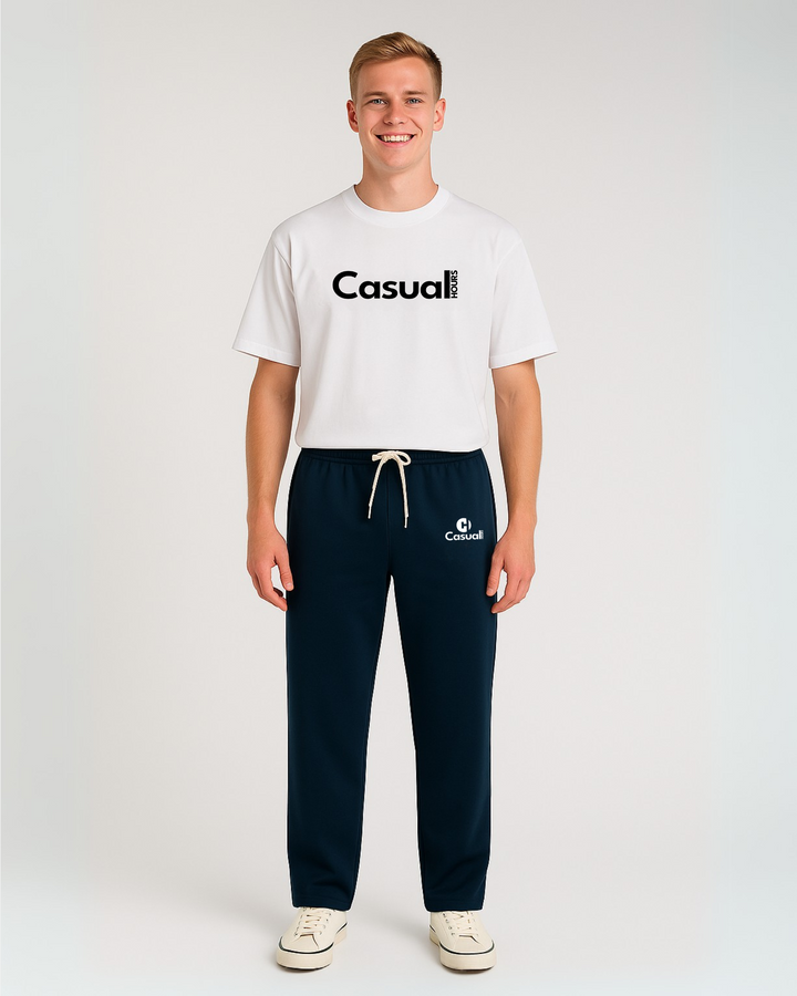 Premium Baggy Sweatpants - Navy
