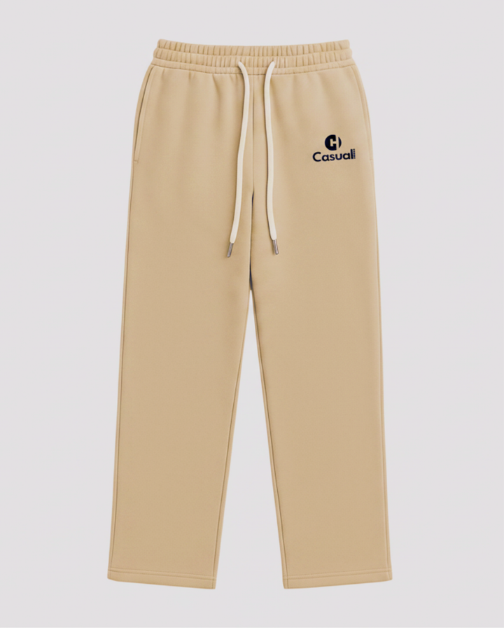 Baggy Sweatpants - Light Khaki