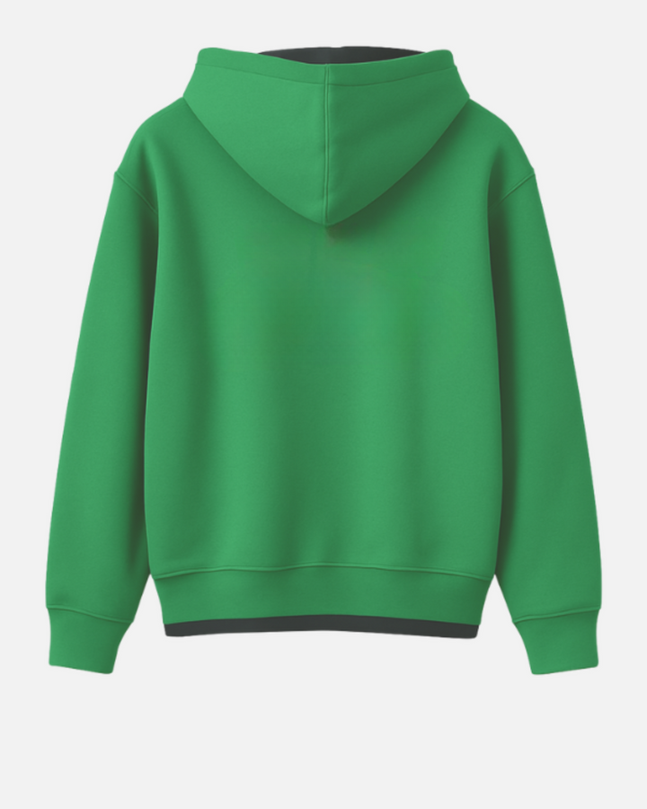 Premium Green Black Drop Shoulder Hoodie
