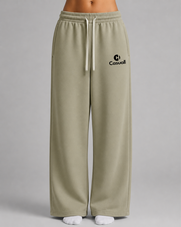 Baggy Sweatpants - Olive Green