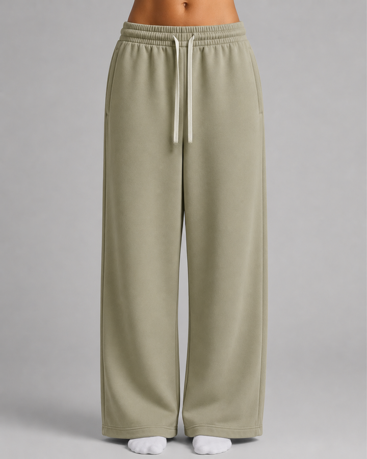 Baggy Sweatpants - Olive Green