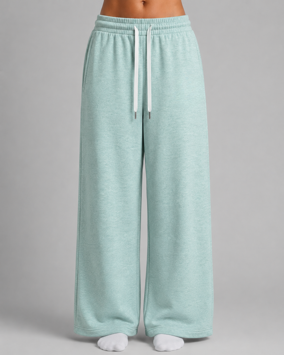 Premium Baggy Sweatpants - Silver Fog