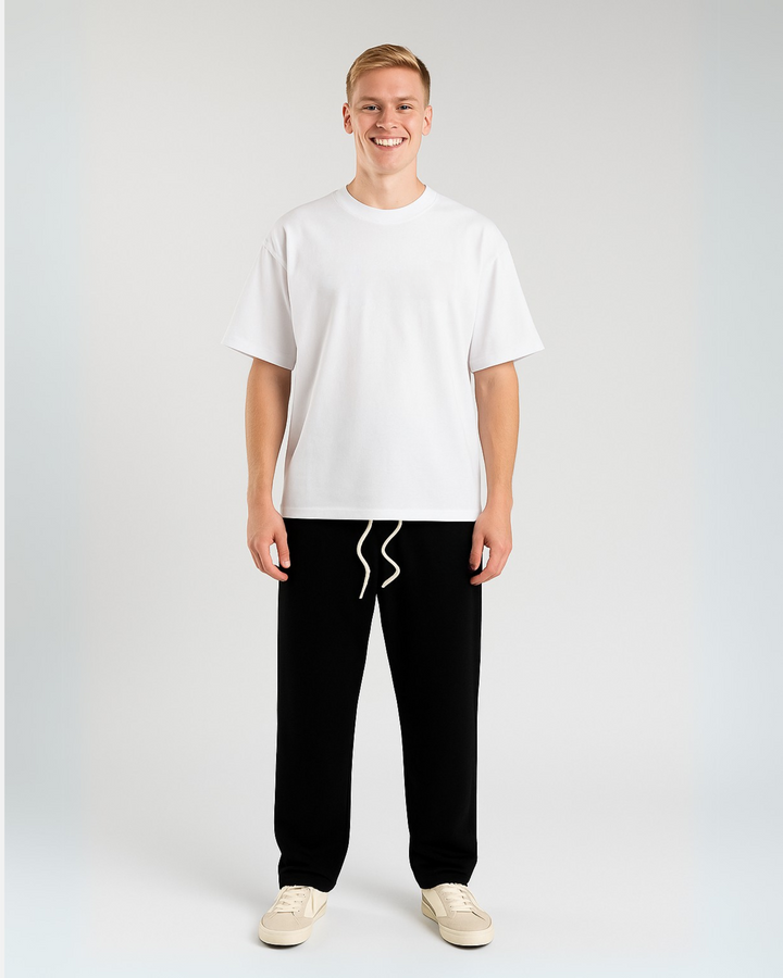 Premium Baggy Sweatpants - Black