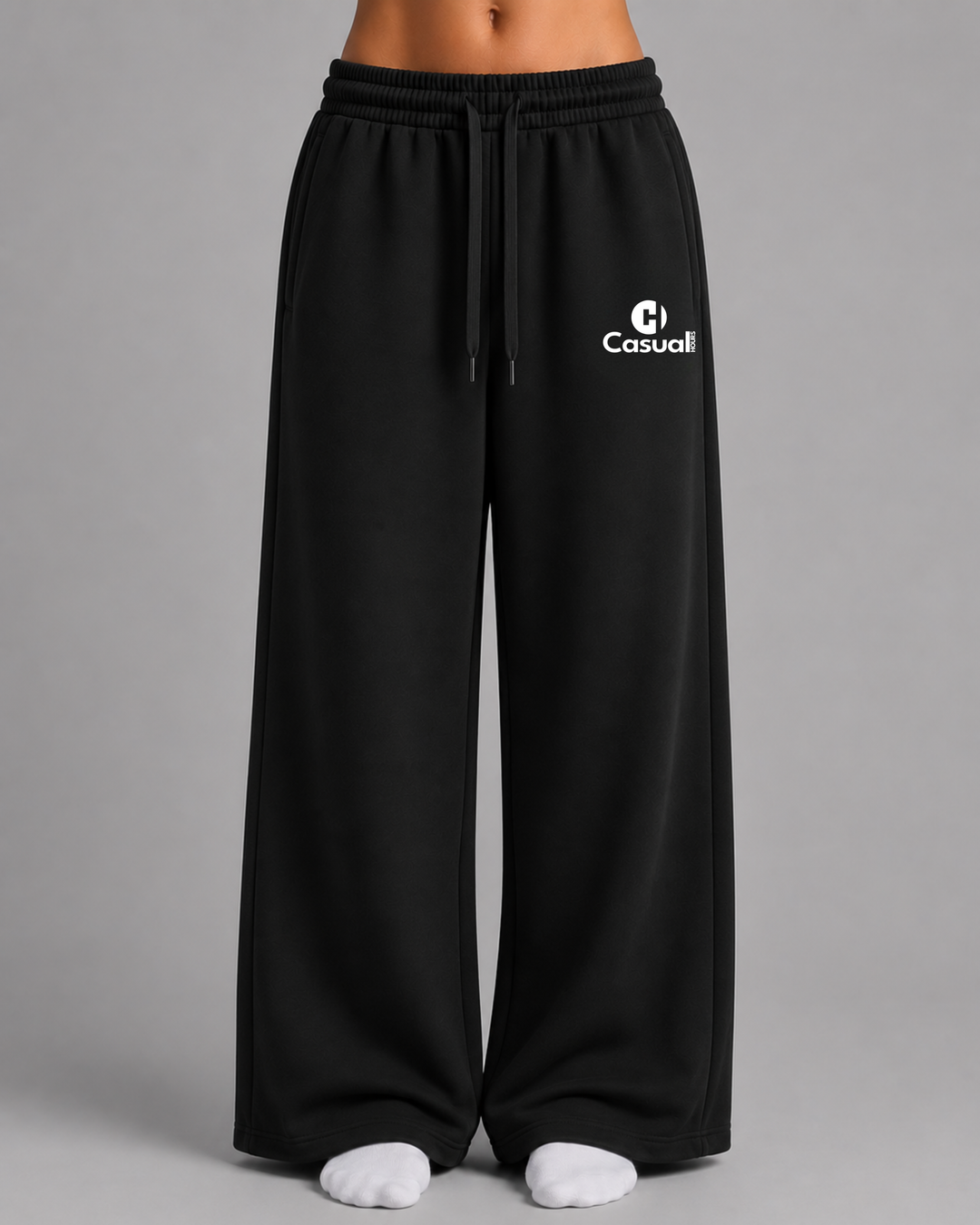 Premium Baggy Sweatpants - Black