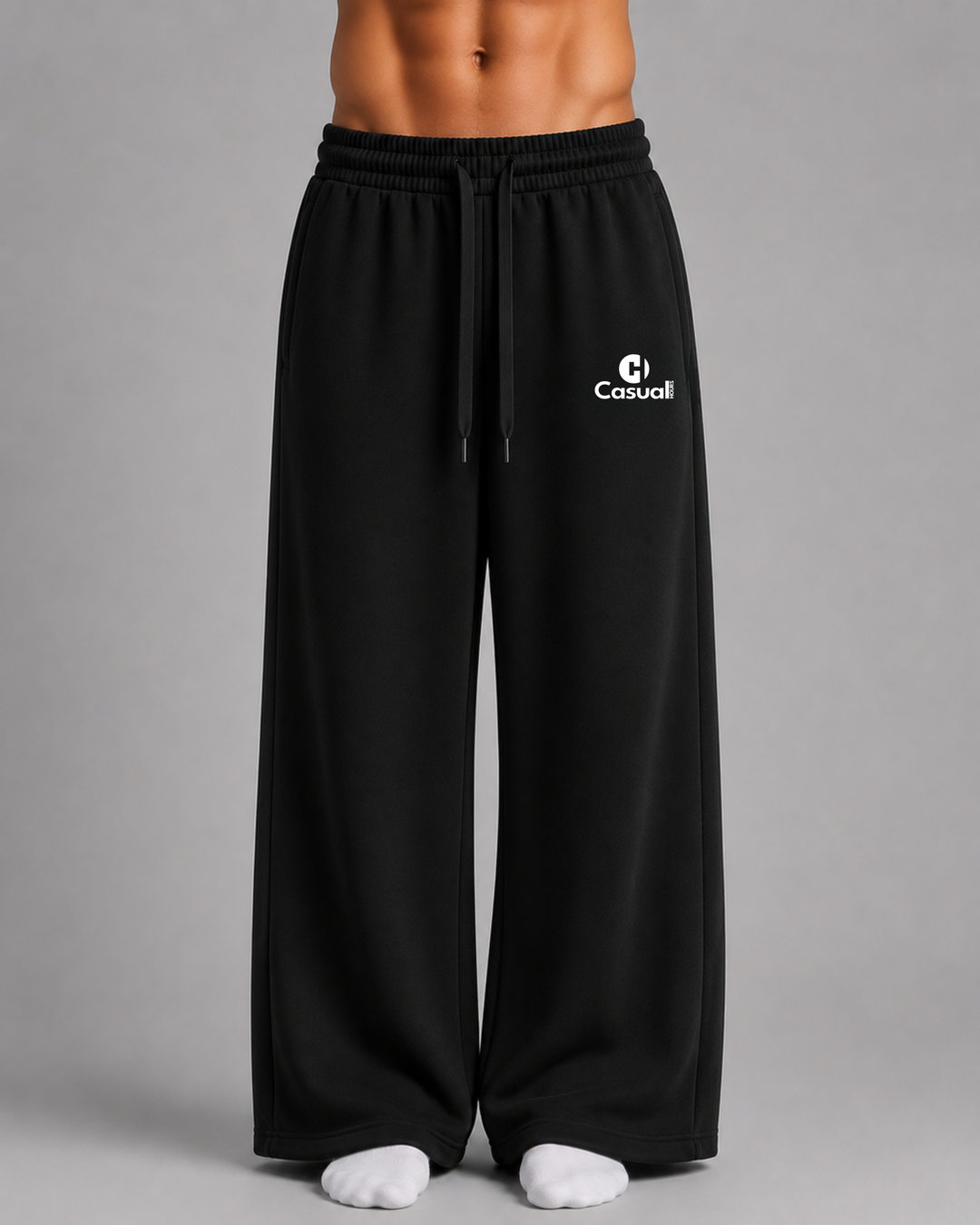 Premium Baggy Sweatpants - Black