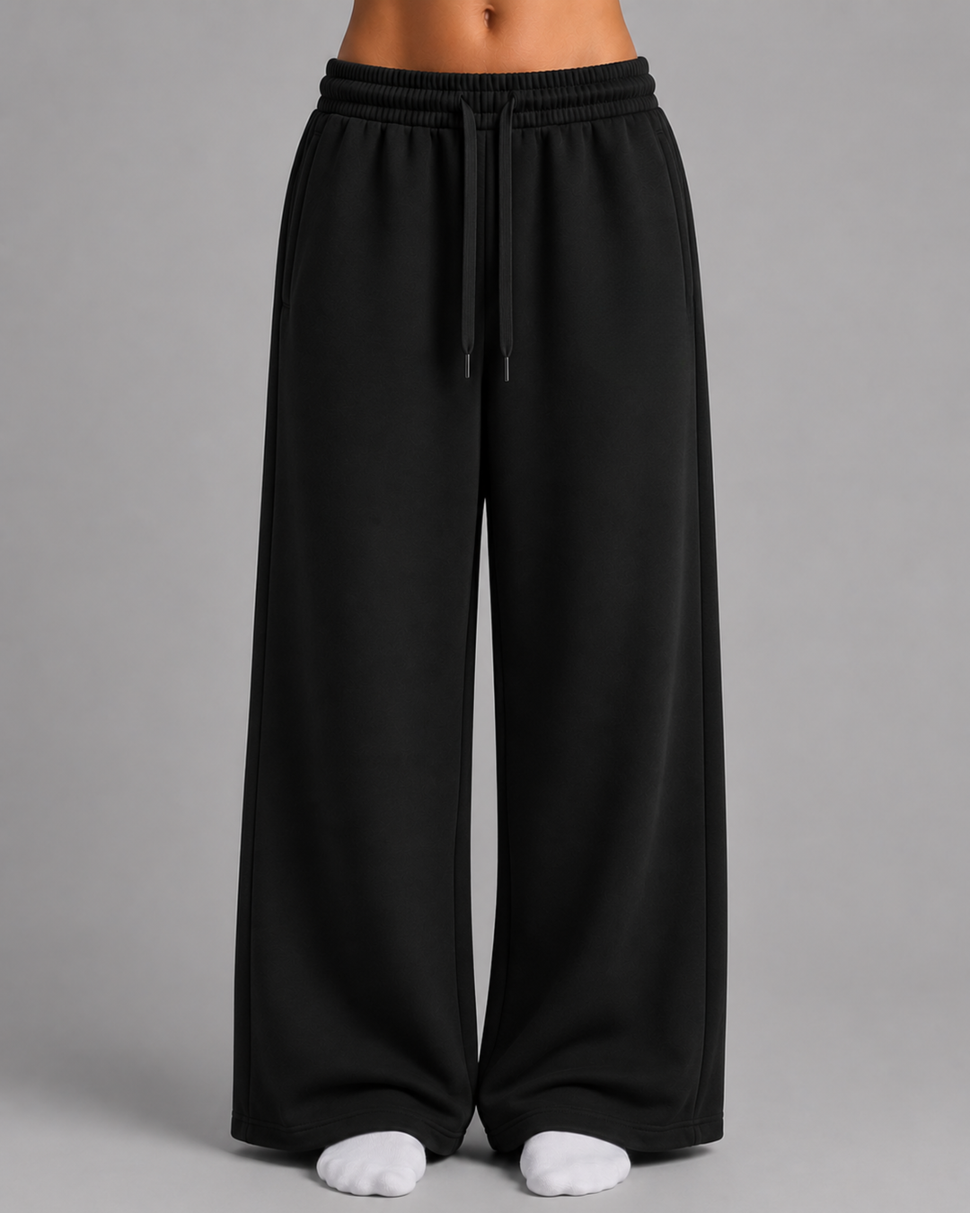 Baggy Sweatpants - Black
