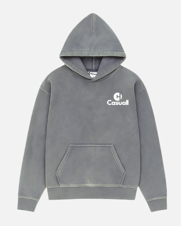 Vintage Lavender Blue - Drop Shoulder Hoodie