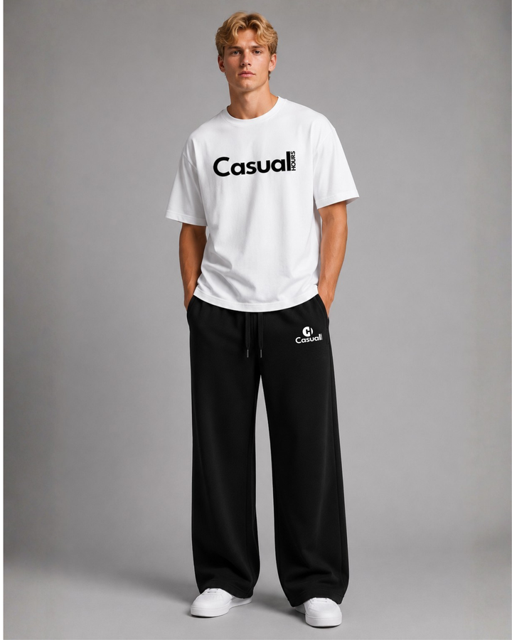 Premium Baggy Sweatpants - Black