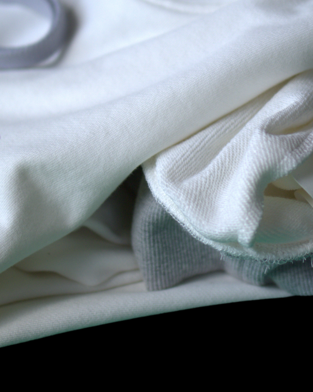 Premium White Silver Drop Shoulder Hoodie