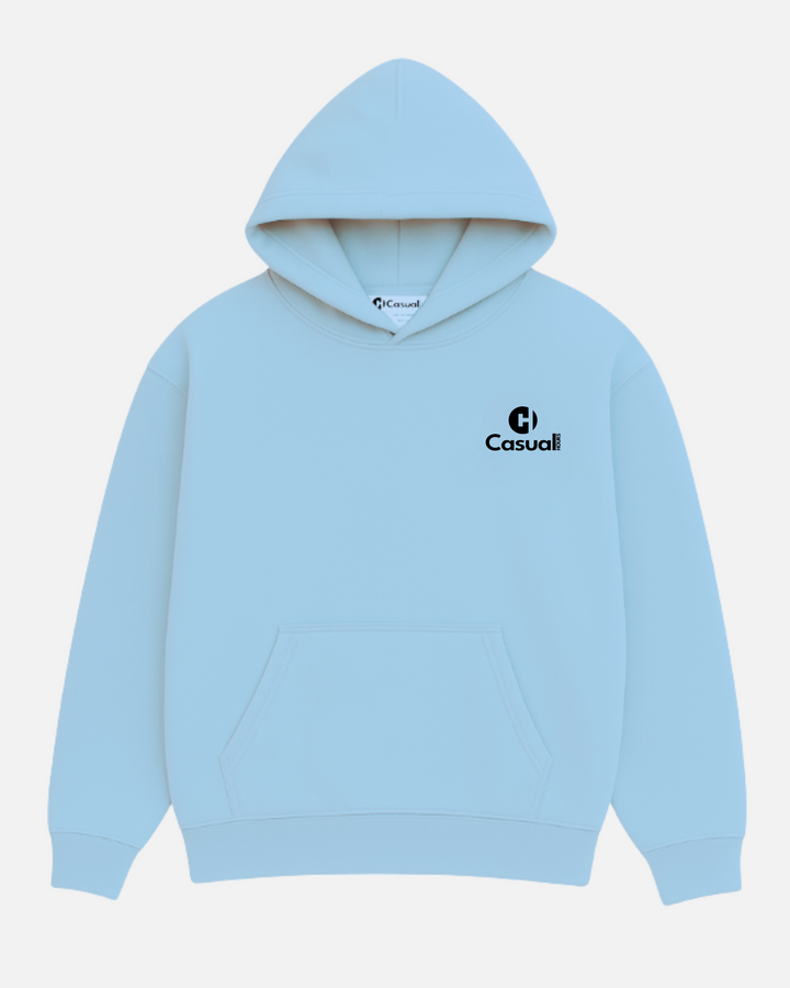 Vintage Light Blue - Drop Shoulder Hoodie