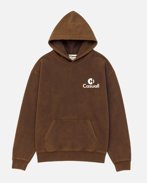 Vintage Brown - Drop Shoulder Hoodie