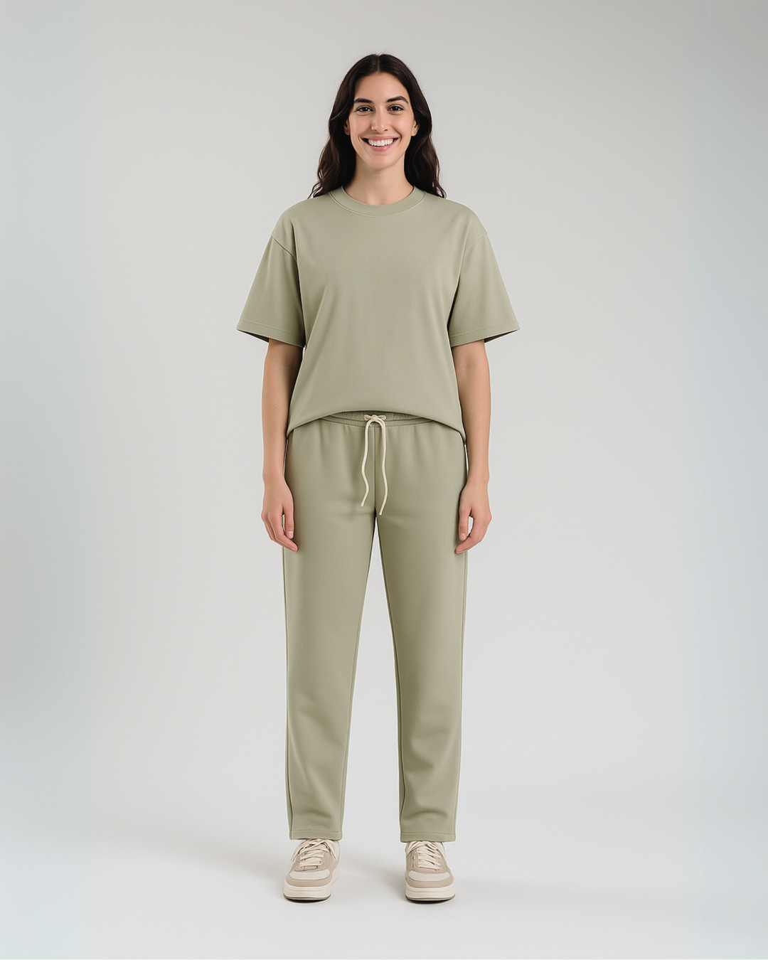 Baggy Sweatpants - Olive Green