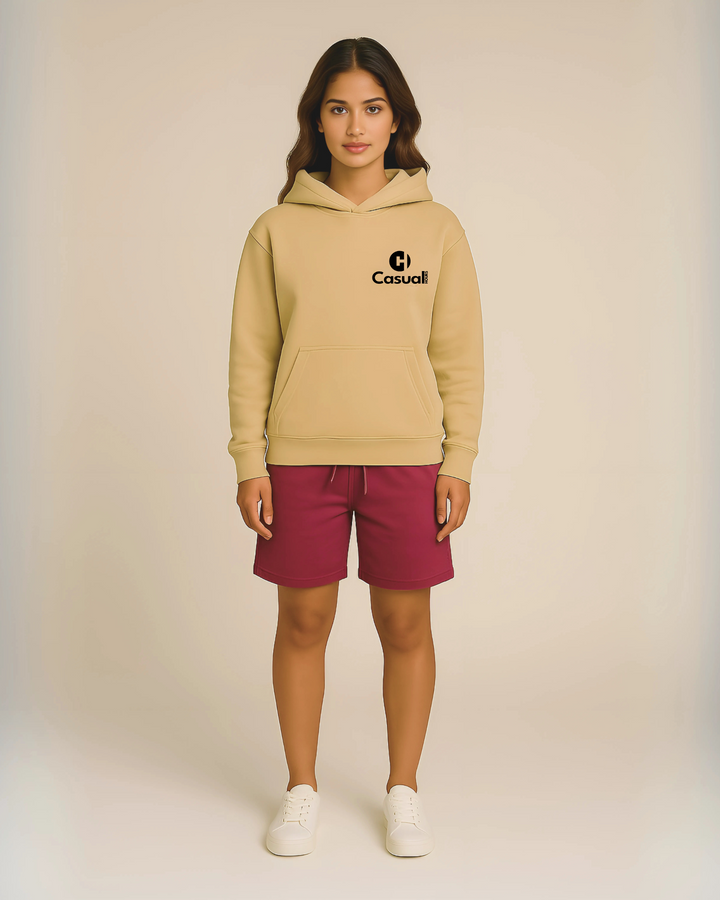 Vintage Cream - Drop Shoulder Hoodie