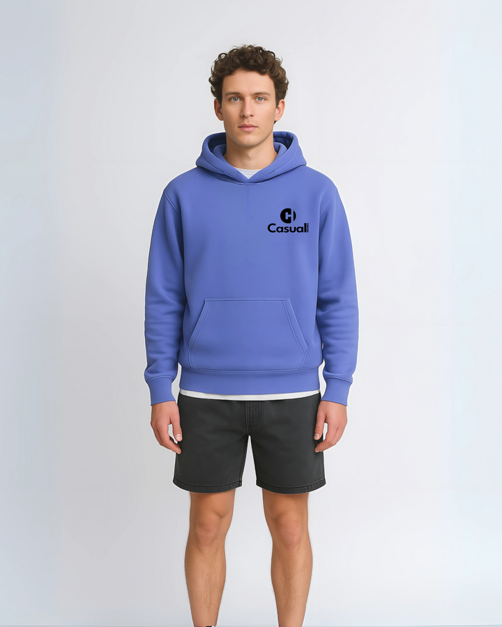 Vintage Blue - Drop Shoulder Hoodie