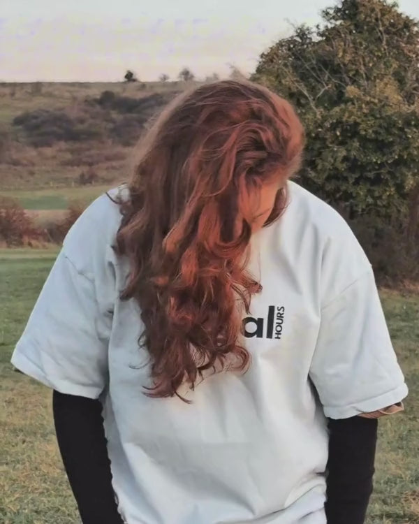 Drop Shoulder T-Shirt - White