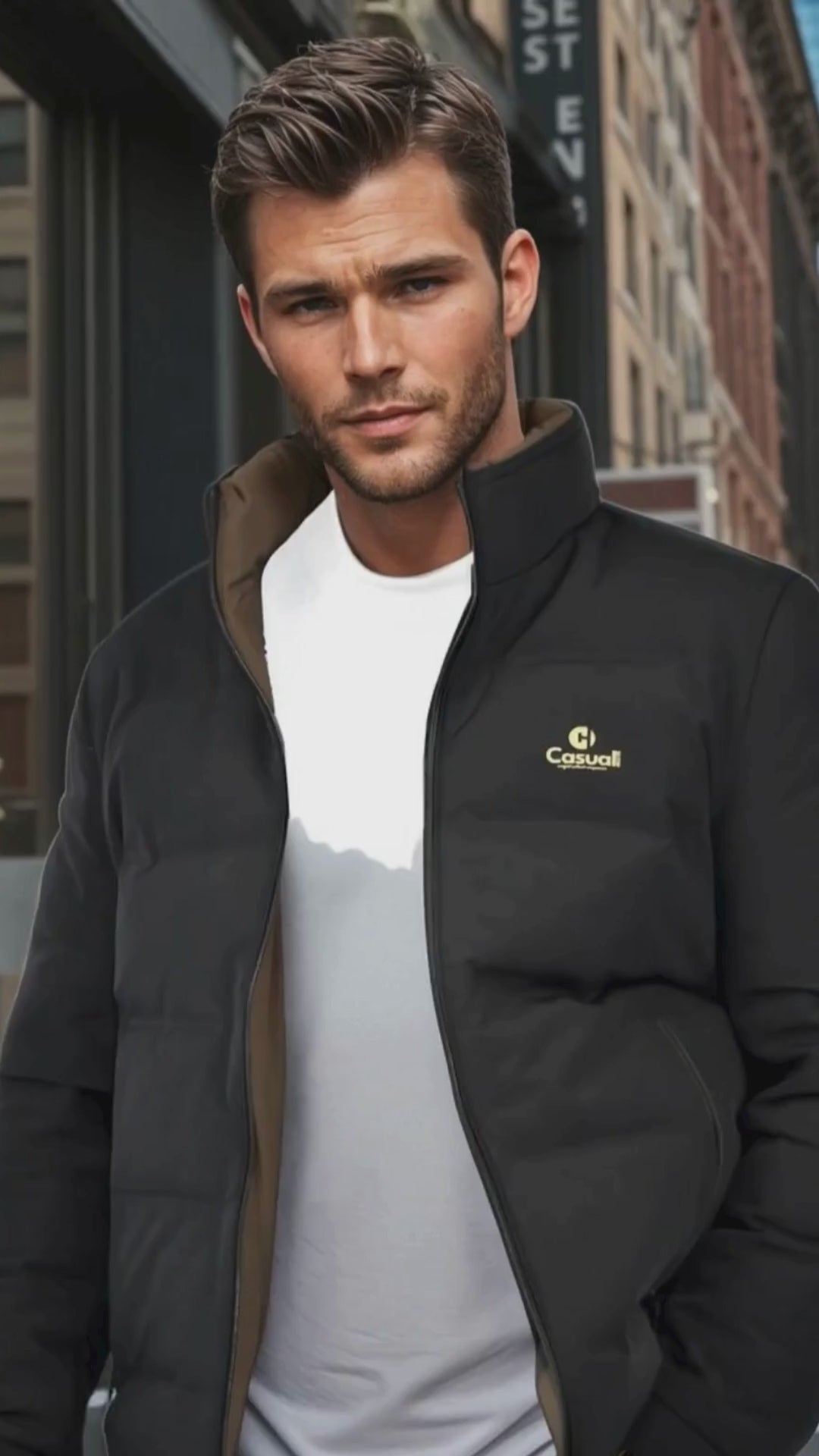 Premium Puffer Jacket Black