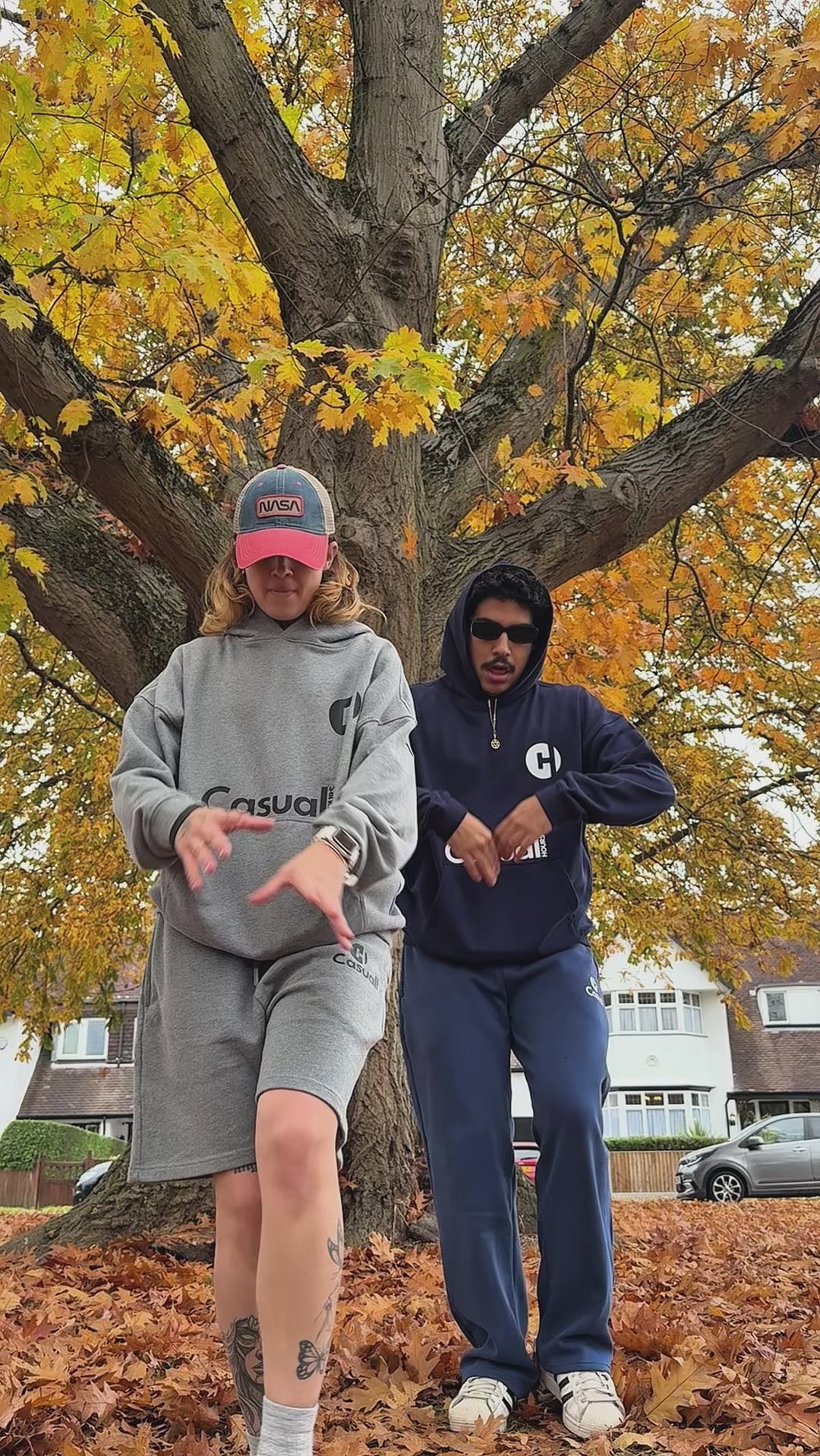 Charcoal Grey Cotton Shorts